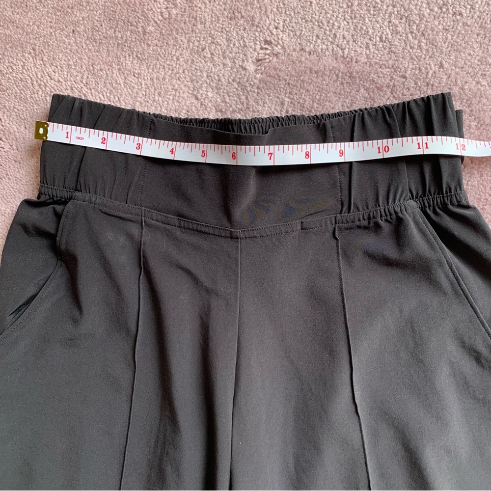 Lululemon Noir Black Wide Leg Pants size 4 - Picture 6 of 9